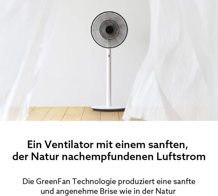 Image du produit Balmuda Stand-/Tischventilator EGF-1700 - The GreenFan (13 dB)