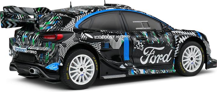 Actual product image Solido 1:18 Ford Puma WRC black