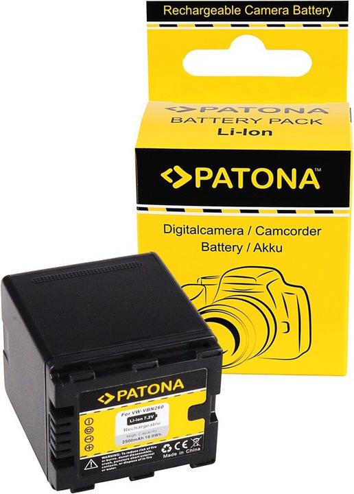 Actual product image Patona VW-VBN260 (Camera battery)