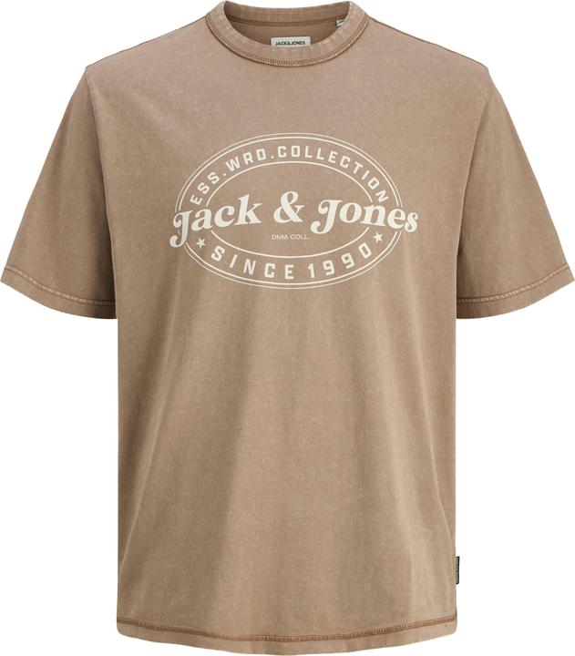 Actual product image Jack & Jones Jjedover Print Tee Ss Crew Neck (XXL)