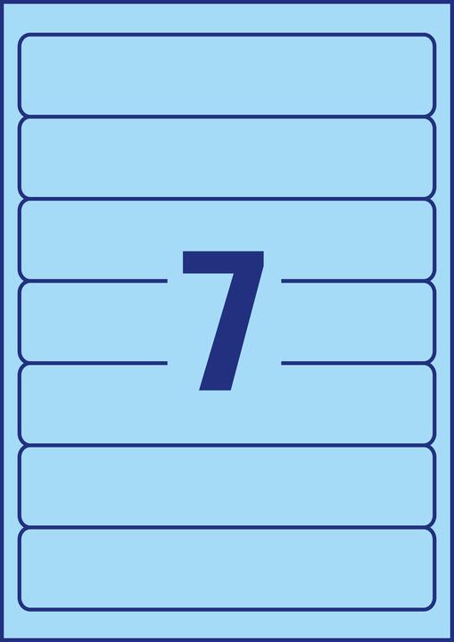 Actual product image Avery Folder labels