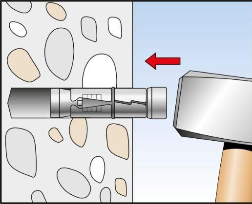 Actual product image Fischer 44963 Internally threaded expansion anchor FWB 6 S (25) (44963) (25 pcs.)