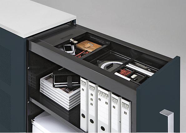Image du produit Mauser Armoire à tiroirs hauts (43,5 x 80 x 125 cm)