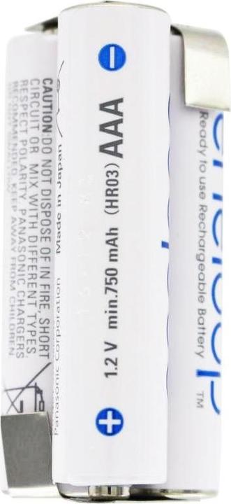 Image du produit Panasonic Batterie Waterpik Triple Sonic (ST-01) et Triple Sonic (800 mAh, Batterie)