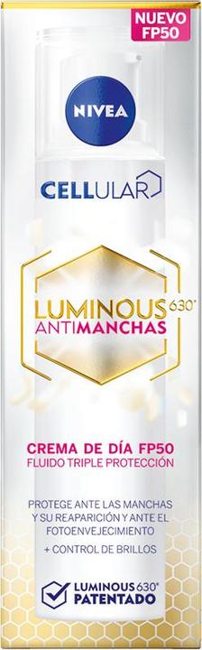 Image du produit NIVEA Luminous 630o Antimanchas Crema Día SPF50 (40 ml) (Chiffons de nettoyage, 40 ml)