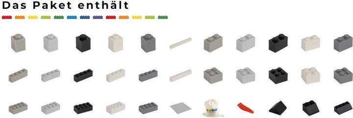Actual product image Q-Bricks Building blocks KINDERGARTEN House mix