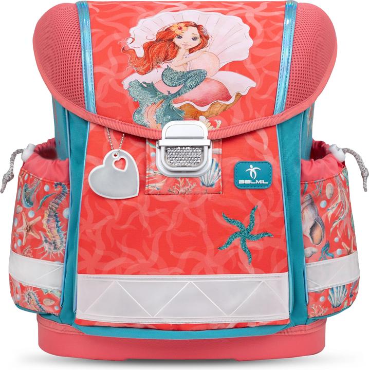 Actual product image Belmil Classy Schulranzen Set 4teilig mit Brustgurt (19 l)