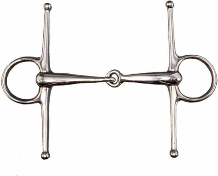 Tattini Stainless steel horse bit, large barrels