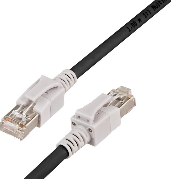 Produktbild Wirewin Outdoor Patchkabel: 15m, schwarz (F/UTP, CAT5e, 15 m)
