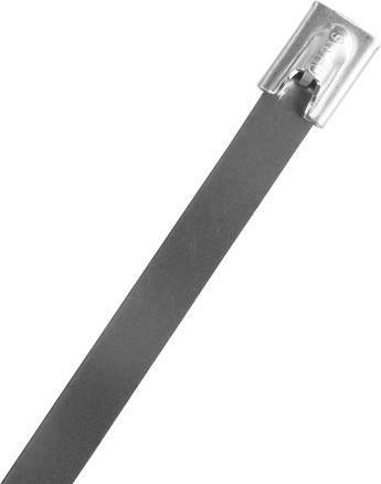 Produktbild Csdk SL Edelstahlkabelbinder aus 316er Stahl, mit Verschlusskugel 7,9x201mm - (100 Stück) (Metallkabelbinder, 201 mm, 50 Stk.)