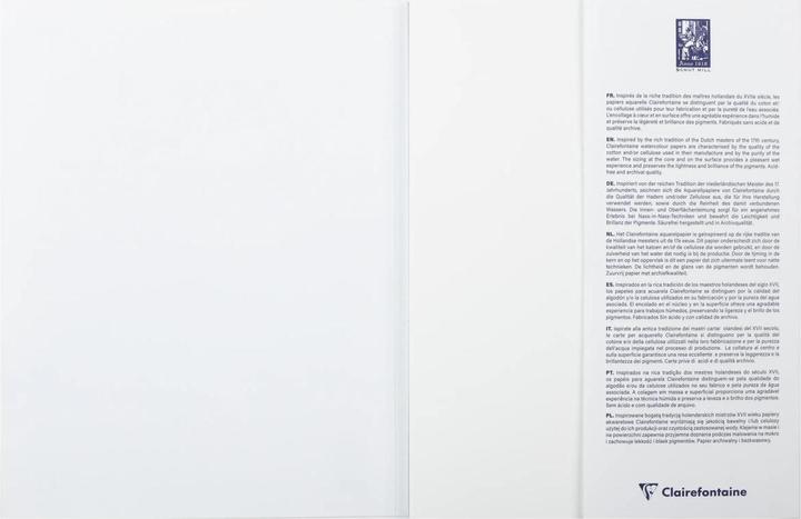 Produktbild Clairefontaine Aquarellpapier (300 g/m², 12 x)