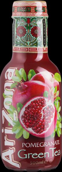 Produktbild AriZona GREEN TEA POMEGRANATE - Eistee (6 x 50 cl)
