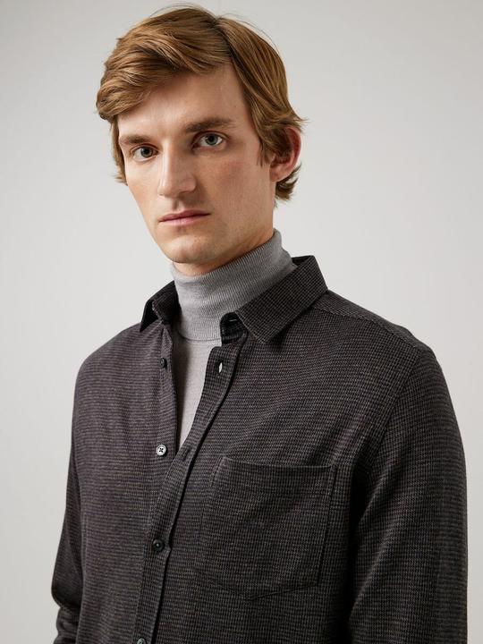 Immagine prodotto J. Lindeberg Camicia slim fit in pied de poule di jersey (S)