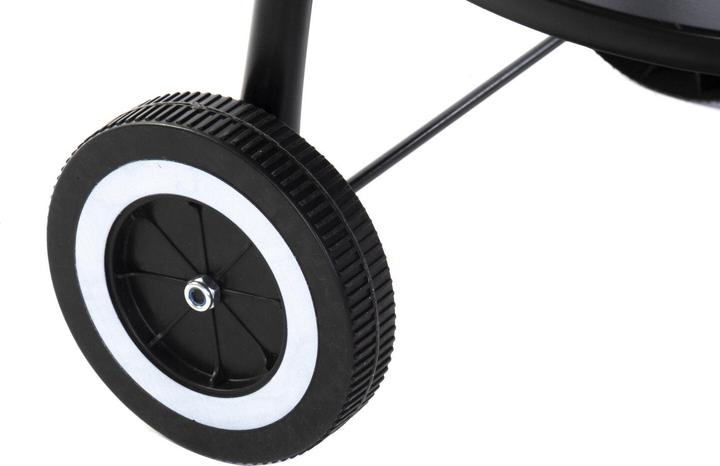 Actual product image DKD Home Decor Charcoal barbecue with wheels black metal plastic 59 x 49.5 x 82 cm