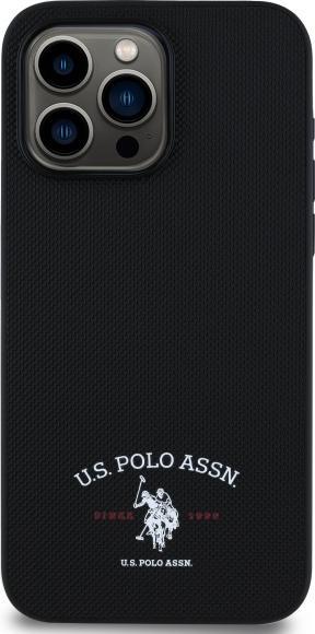 Immagine prodotto U.S. Polo US Polo USHCP15XPARK iPhone 15 Pro Max 6,7 nero/nero Logo DH stampato (Apple iPhone 15 Pro Max)