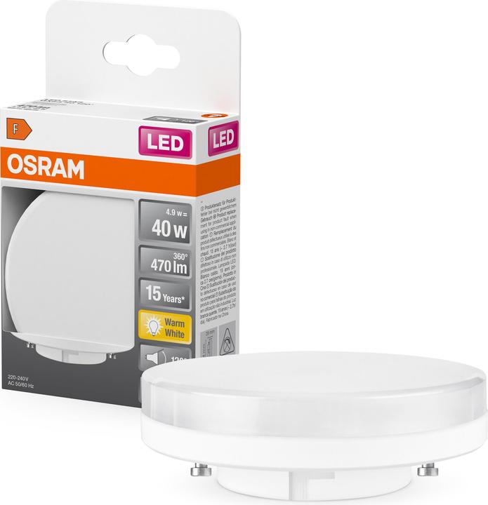 Image du produit Osram Star 40 (GX53, 4.90 W, 470 lm, 1 x, F)