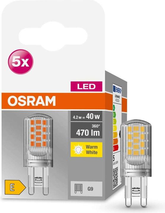 Produktbild Osram Led Base Pin G9 (G9, 4.20 W, 470 lm, 1 x, E)