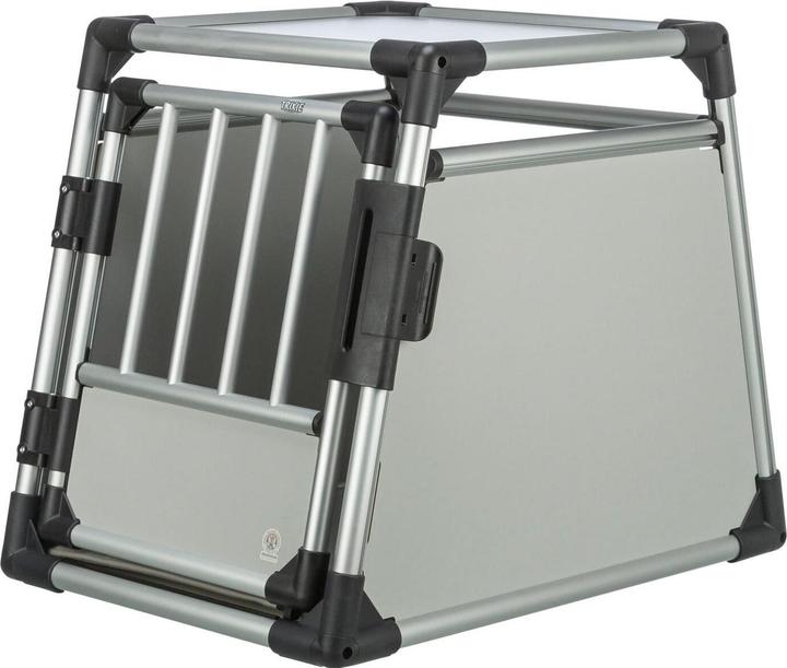 Produktbild Trixie Transportbox Aluminium small (Hund, Abschliessbar, Atmungsaktiv)