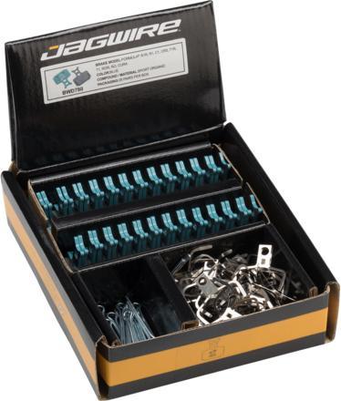 Jagwire BWD764 Sport Organic Disc Brake Pad - Workshop (25 Pairs), Avid (BB7, Juicy) (Avid, Kunstharz)