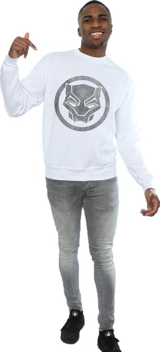 Produktbild Black Panther Distressed Icon Baumwolle Sweatshirt (M)