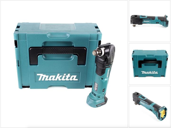 Produktbild Makita DTM 51 ZJ 18V Li-Ion Akku Multifunktionswerkzeug Solo im Makpac- ohne Zubehör, ohne Akku, ohn