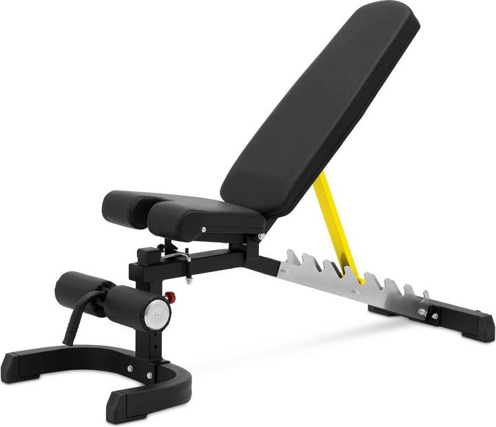 Gymrex Schrägbank Fitnessbank Trainingsbank bis 150 kg einstellbar 80 - 180° Neigung