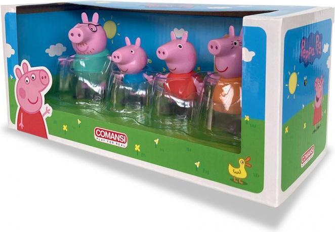 Produktbild Comansi Peppa Pig - Family Set (4 Figuren)