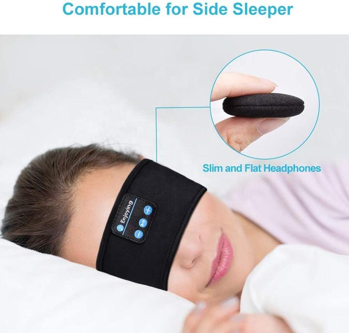 Produktbild PhoneLook Bluetooth Schlafmaske Kopfband mit integrierten Musik Lautsprechern