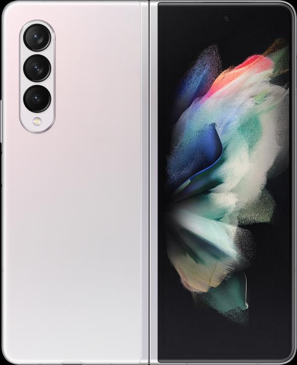Actual product image Samsung Galaxy Z Fold3 5G EU (512 GB, Phantom silver, 7.60", SIM + eSIM, 12 Mpx, 5G)