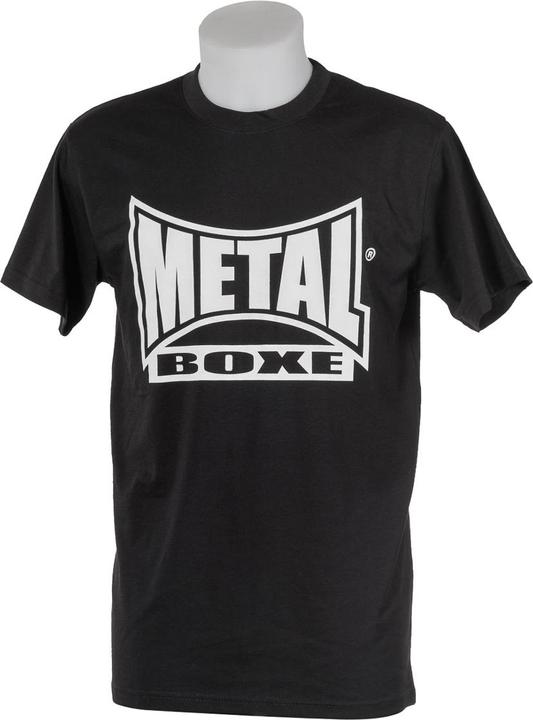 MetalBoxe Tee Shirt Polycoton Casual Noir (S)