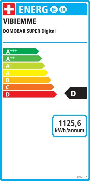 Energie-Label VBM Domobar Super Electronic