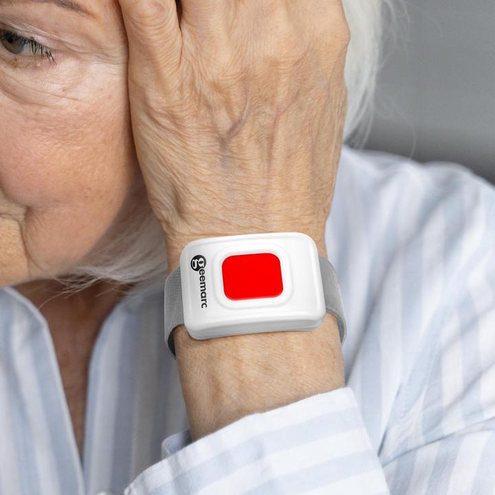 Image du produit Geemarc CL610 Téléphone d'urgence filaire avec bracelet SOS