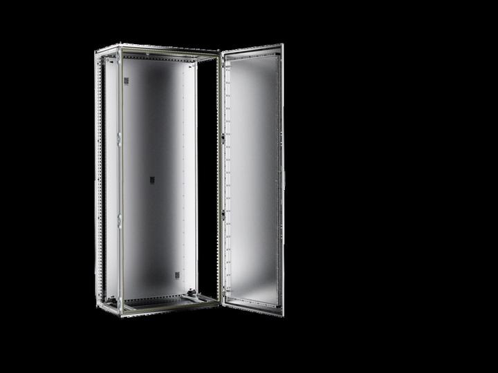Actual product image Rittal VX 8807.010 Control cabinet 800 x 2000 x 600 sheet steel light grey (RAL 7035) 1 pc. (19 inch rack)