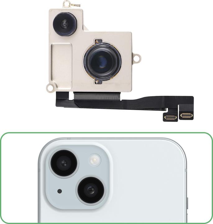 Produktbild Relife Rückkamera Ersatzteil (iPhone 15 Plus)