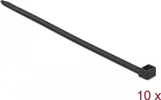 Produktbild Delock 19646 Kabelbinder Lösbarer Kabelbinder Nylon (e) (Kunststoffkabelbinder, 850 mm, 10 Stk.)