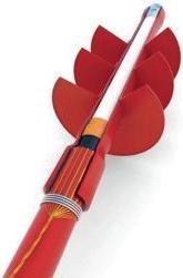 Produktbild Nexans EUROMOLD MONOE kabel endeafslutning udendørs 24kV 1x800-1200mm² 1-LEDER varmekrymp