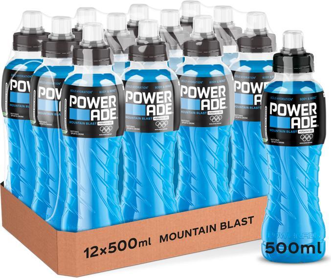 Produktbild Powerade Mountain Blast (Beere, 12 x)