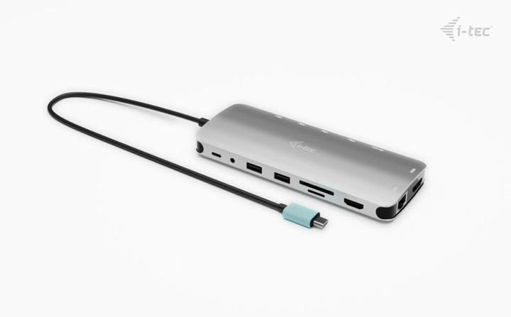 Actual product image i-tec USB-C Nano 3x LCD Dock (USB-C, 10 Ports)