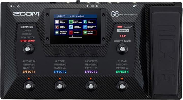 Immagine prodotto Zoom Processore multieffetto G6 UK (NUOVO) (Modellatore Amp)