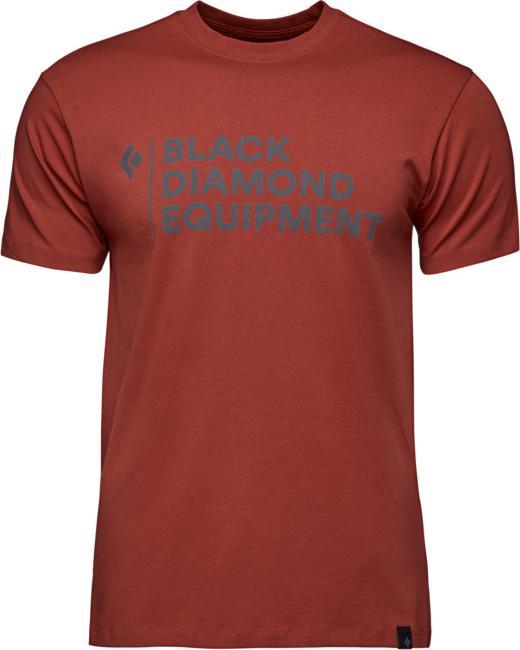 Actual product image Black Diamond M Stacked Logo Tee (XS)