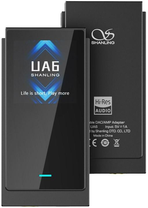 Actual product image Shanling UA6 (USB-DAC, Display, gain switch)
