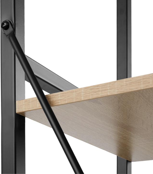 Produktbild tectake Regal Glasgow (106 x 34.5 x 179.5 cm)