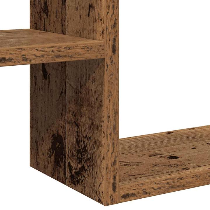 Image du produit VidaXL Wandregale 2 Stk. Altholz-Optik 50x15x50 Holzwerkstoff (50 x 15 x 50 cm)