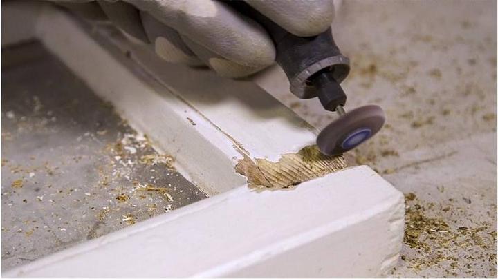 Produktbild Dremel Schleiffächer Ø 28,6 mm, Körnung 80 (1 Stück) (80)