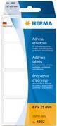 Actual product image HERMA Address labels for typewriters