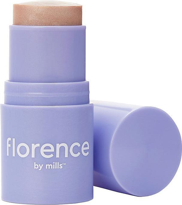 Florence by Mills Self-Reflecting Highlighter Stick Self-love Champagne (Champagne, Highlighter)