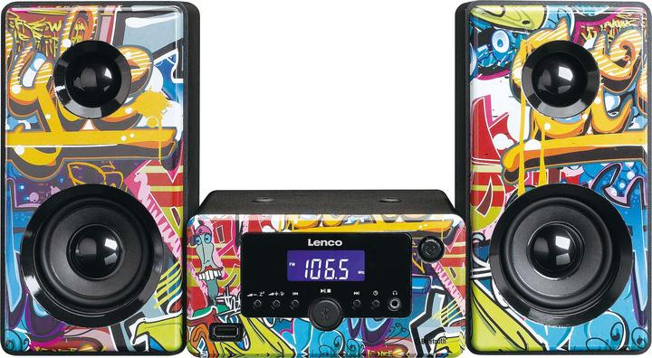 Image du produit Lenco Mc-020 (Bluetooth, 1x 10 W)