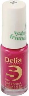 Actual product image Delia Cosmetics Cosmetics Vegan Friendly Nail Polish Size S No. 218 Pink Promise 5ml (Pink Promise, Colour paint)