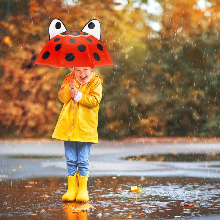 Immagine prodotto Relaxdays Ombrello per bambini colorato
