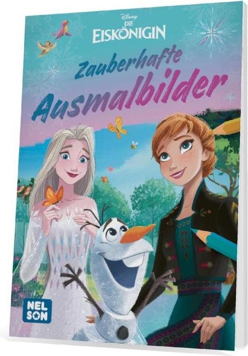 Actual product image Disney The Ice Queen Magical Colouring Pictures